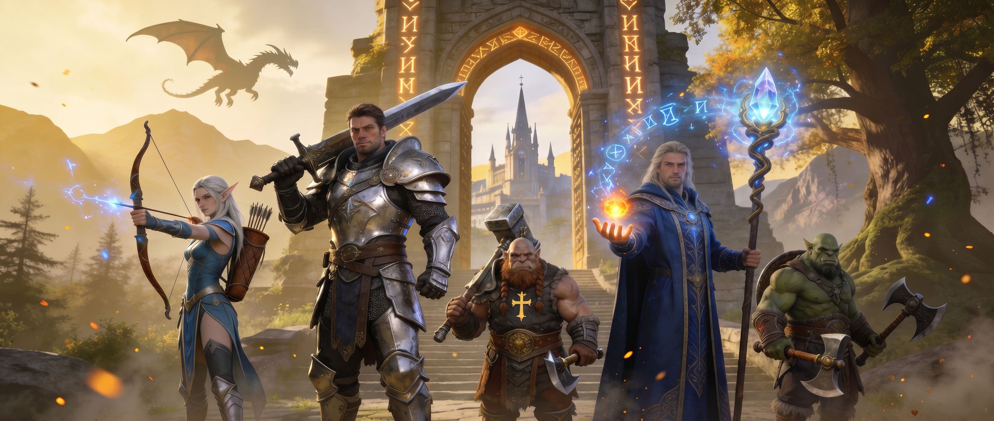 MMO игры в Фэнтези сеттинге